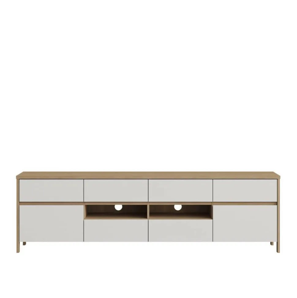 Wohnzimmer-Wohnwand Set - Ovidio (vierteilig)