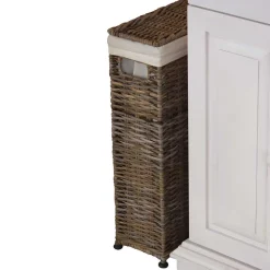 Wäschesammler Blooming in Grau