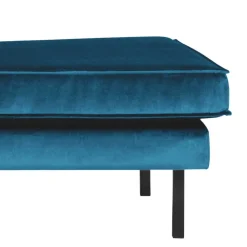 Wundervolle Recamiere in tollem Blau Cumagon Retro