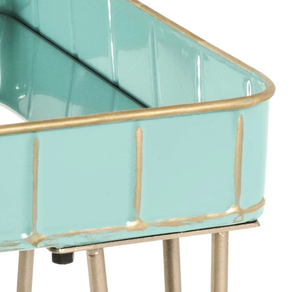 35x35 Beistelltisch mit Spiegelplatte - Rosario