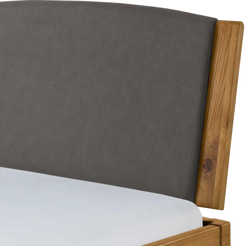 140x200 Bett aus Wildeiche mit Kufen - Maria