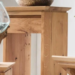 30x30 Blumenhocker aus Wildeiche Massivholz - Anndra