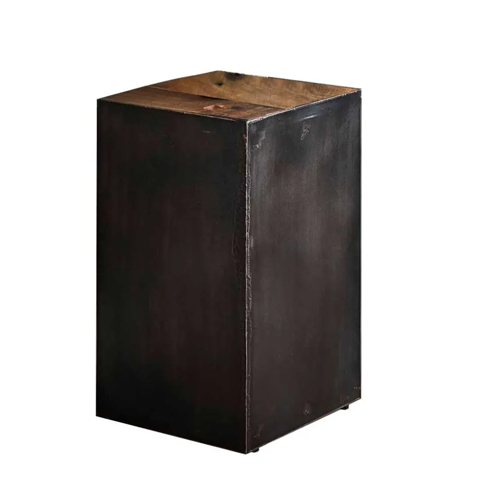 30x30 Blumenständer aus Hartholz & Metall - Marlo