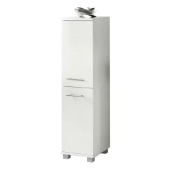 31x117 cm Badezimmer Schrank mit 2 Türen - Amassa