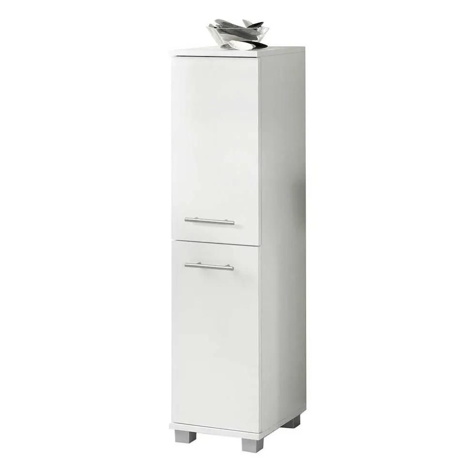 31x117 cm Badezimmer Schrank mit 2 Türen - Amassa