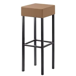 34x34 cm Barhocker in Hellbraun - Masure