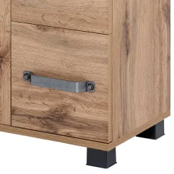 65x59 cm Becken-Unterschrank in Holz Optik - Iskro