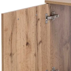 65x59 cm Becken-Unterschrank in Holz Optik - Iskro