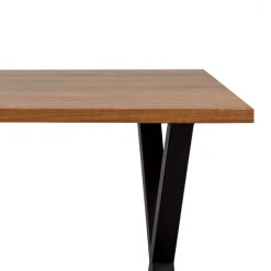 200x90 cm Esszimmertisch in Walnuss Furnier - Athias