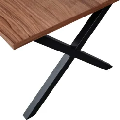 200x90 cm Esszimmertisch in Walnuss Furnier - Athias