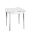 45x45 cm Landhaus Beistelltisch in Weiß - Leida