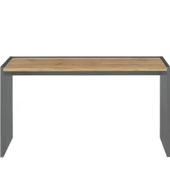 143x63 cm Schreibtisch in Wildeiche Optik & Anthrazit - Ahilav