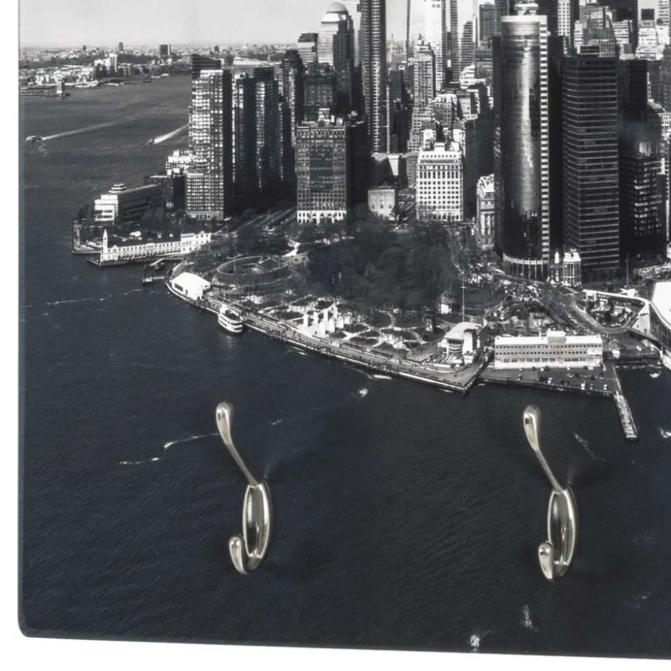 60x60 cm Wandgarderobe mit Fotodruck - Bahma