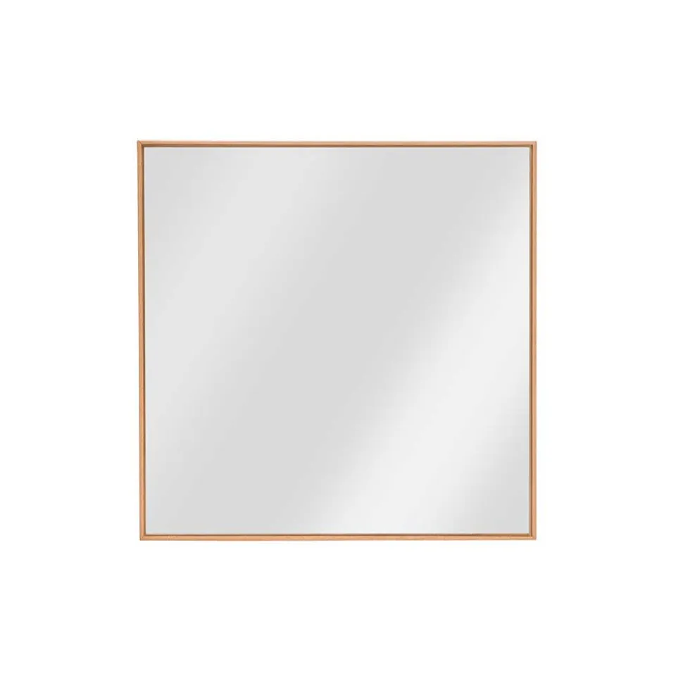 72x72 cm Wandspiegel mit dünnem Rahmen - Mandrey