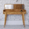 110x45 cm Wildeiche Schminktisch mit Schublade - Hardus