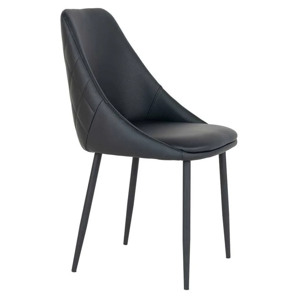 140x95 Esstisch & Polsterstühle - Georgetta (fünfteilig)