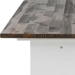 180x90 Esstisch mit Wangengestell zweifarbig - Chihu