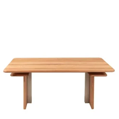 120x70 Kernbuche Funktionstisch höhenverstellbar - Estaguma