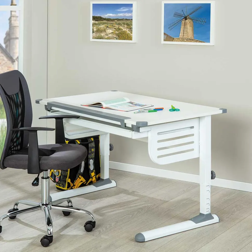 110x68 Kinder Schreibtisch neigbar - Santjana