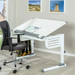 110x68 Kinder Schreibtisch neigbar - Santjana