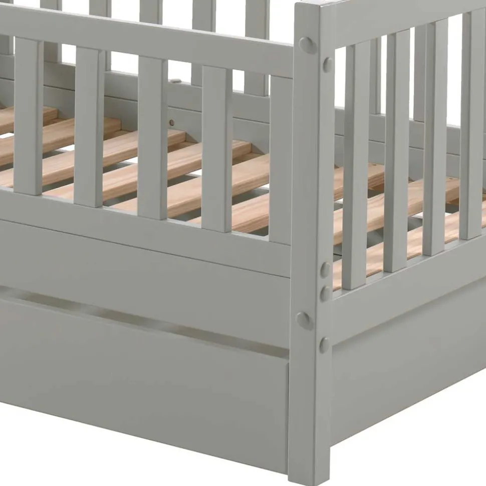 140x70 Kinderbett mit Rausfall-Schutz - Angie