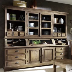 220x210 Landhaus Buffet aus Teak - Teako