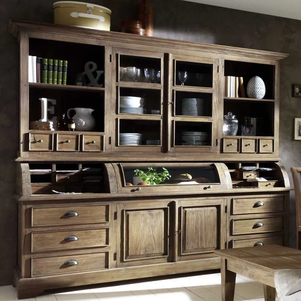 220x210 Landhaus Buffet aus Teak - Teako