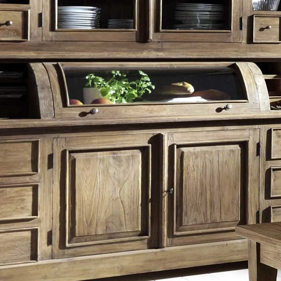 220x210 Landhaus Buffet aus Teak - Teako