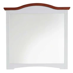 94x94 Landhaus Spiegel mit Holzrahmen - Beapta