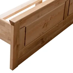 180x200 Landhausbett aus Kiefer gebeizt & geölt - Voeca