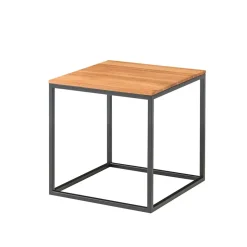 40x40 Quadrat Beistelltisch in 2 Höhen - Yuri