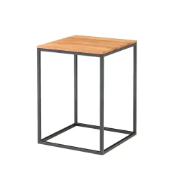 40x40 Quadrat Beistelltisch in 2 Höhen - Yuri