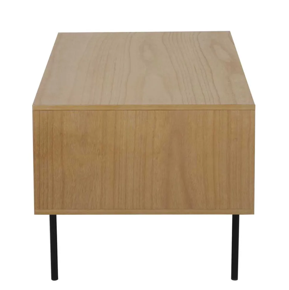 110x59 Skandi Couchtisch mit Wiener Geflecht - Esholda