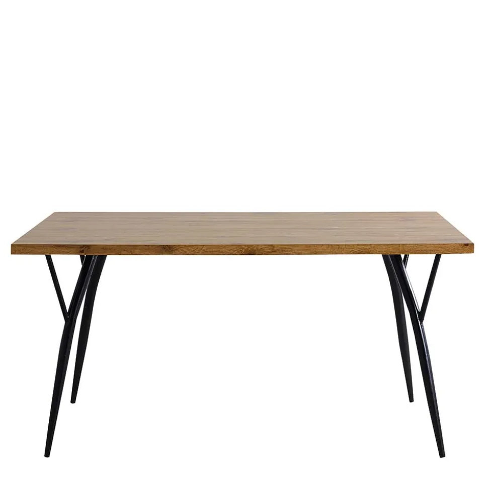 150x90 Skandi Designtisch in Eiche Dekor - Euskal