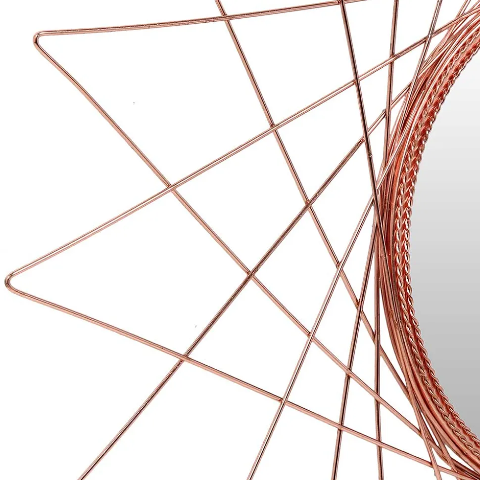 79x79 Spiegel mit Sternrahmen filigran - Reesa