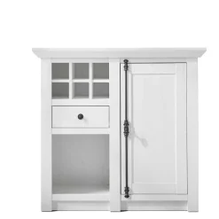 105x100 Touchwood Schrank in Weiß - Chelles