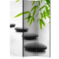 135x172 Trennwand Kiesel & Bambus - Mandina