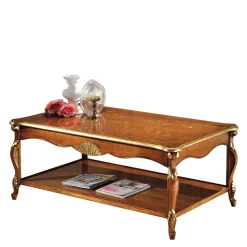 130x80 Wohnzimmertisch im Italienischen Stil - Carlenna