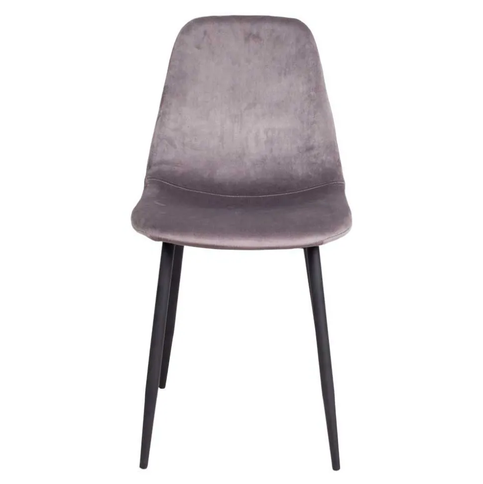 140x95 X-Fuß Esstisch & 4 Stühle - Turino (fünfteilig)