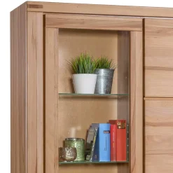 108x200cm Wohnzimmerschrank aus Kernbuche - Uhelia