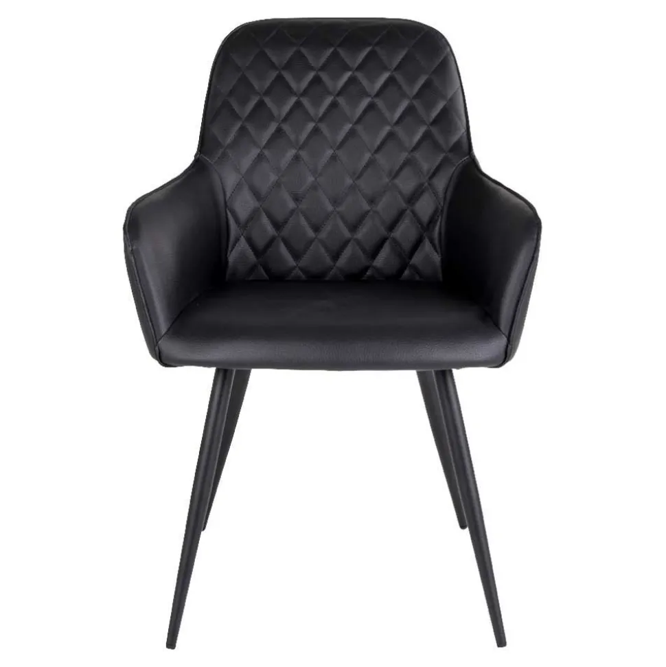 X-Fuß Esstisch & Tischsessel - Metauro (siebenteilig)