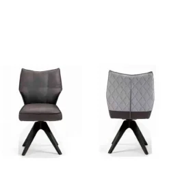 X-Fuß Tisch & Drehstühle Set - Niam (siebenteilig)