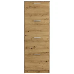 55x157x21 4 Klappen Schuhschrank modern - Atia