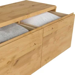 98x48x34 2 Schubladen Kommode aus Kiefer - Etvina