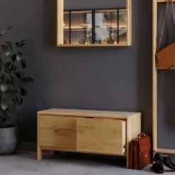 98x48x34 2 Schubladen Kommode aus Kiefer - Etvina