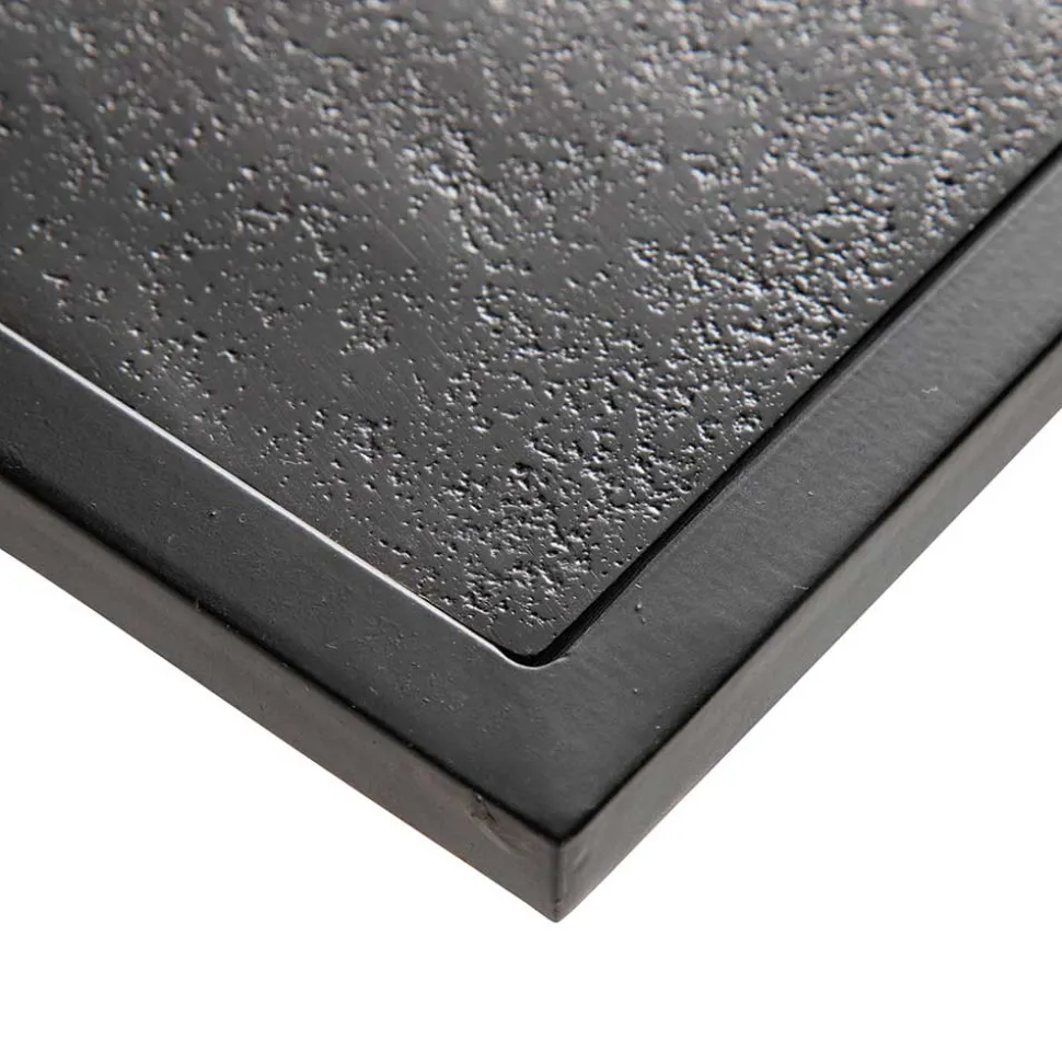 40x70x30 Anstelltisch in Bronze und Schwarz - Haik