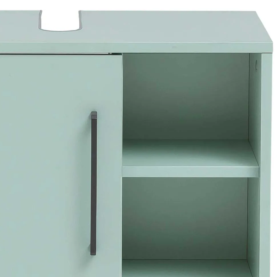 61x60x33 Bad Waschbeckenschrank aus in Mint - Esdrus