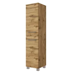 30x130x35 Badezimmer Midischrank stehend oder hängend - Lemnas