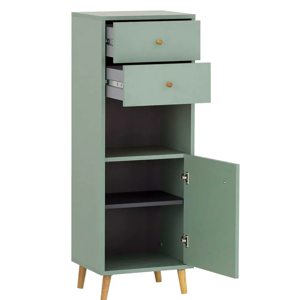 41x114x33 Badschrank im Skandinavischen Stil - Vereny