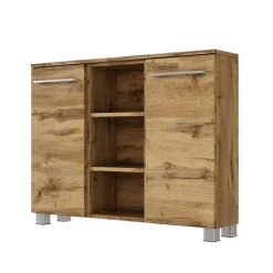 90x66x20 Badschrank in Dekor Wildeiche - Lemnas